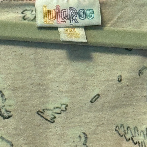 Lularoe Amelia dress music notes plus size - Picture 3 of 3